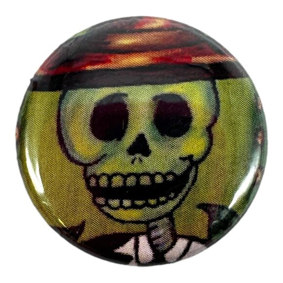Lot of 13 Day of the Dead Sugar Skull 1” Lapel Pin Lot Dia De Los Muertos - Picture 9 of 12